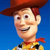 Sherrif Woody From Toy Story Animation paint by numbers