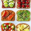 Toast With Fruits paint by numbers