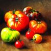 Tomatoes Fruit paint by numbers