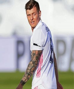 Toni Kroos Footballer paint by numbers