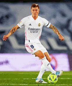 Toni Kroos Football Sport paint by numbers