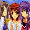 Aesthetic Clannad Anime Characters paint by number