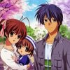 Clannad Anime paint by number