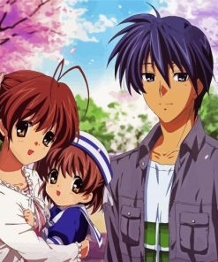 Clannad Anime paint by number