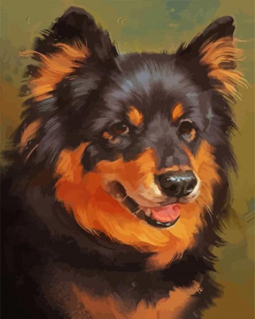 Aesthetic Dog paint by numbers