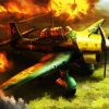 Stuka Plane paint by numbers