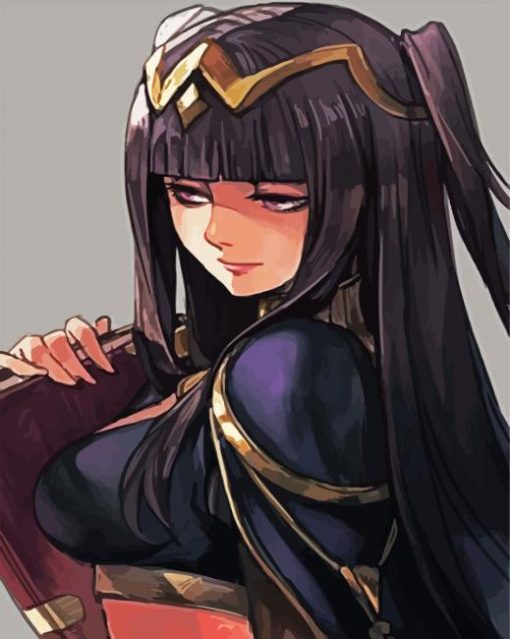 Tharja Anime Character paint by numbers