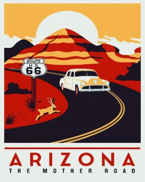 Arizona paint by number