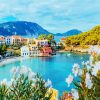 Assos Kefalonia Greece paint by numbers