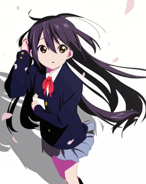 Azusa Nakano Anime paint by numbers