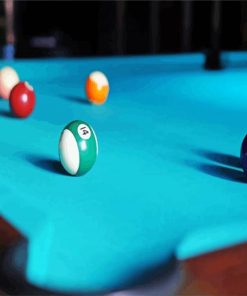 Billard Game paint by numbers