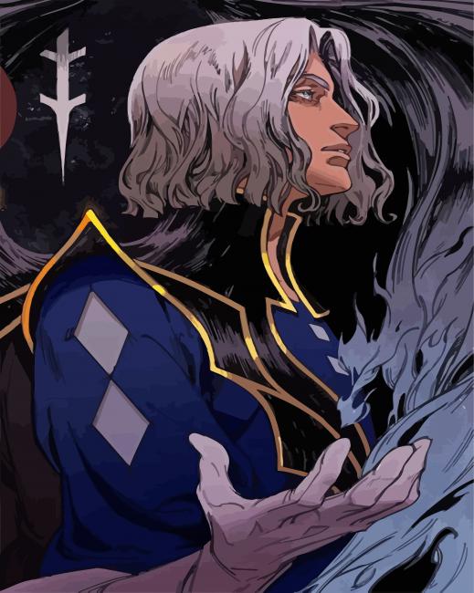 Castlevania Animated Series Character paint by numbers