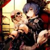 Ciel Phantomhive And Skull Head paint bynumbers