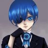 Ciel Phantomhive Anime Character paint by numbers