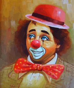 Clown paint by number