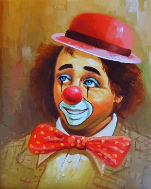 Clown paint by number