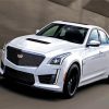 Cool Cts V Car Art paint by numbers