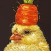 Cute Chick Bird paint by number