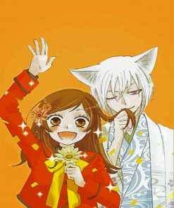 Cute Kamisama Kiss Animation paint by numbers