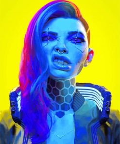 Dangerous Cyberpunk paint by numbers