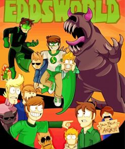 Eddsworld Characters paint by numbers