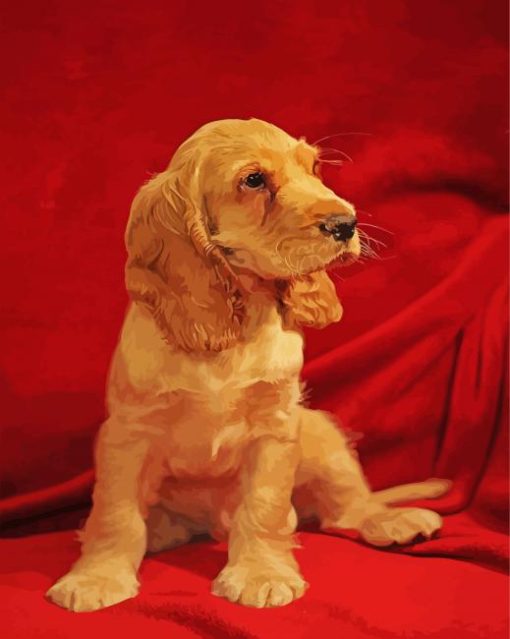 English Cocker Dogs paint by numbers