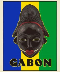 Gabon paint by number