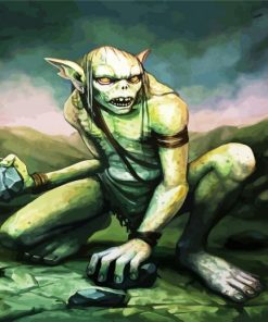 Goblin The Monster paint by numbers