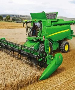 Green Huge Combine paint by numbers