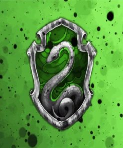 Slytherin Logo Harry Potter paint by numbers