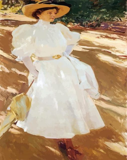 Joaquin Sorolla Maria At La Granja paint by numbers