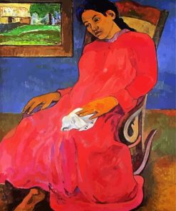 Melancholic Paul Gauguin paint by numbers