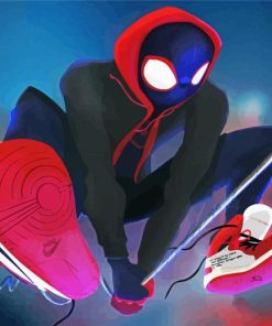 Miles Morales Spider Man paint by numbers