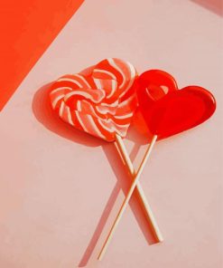 Romantic Lolipops paint by numbers