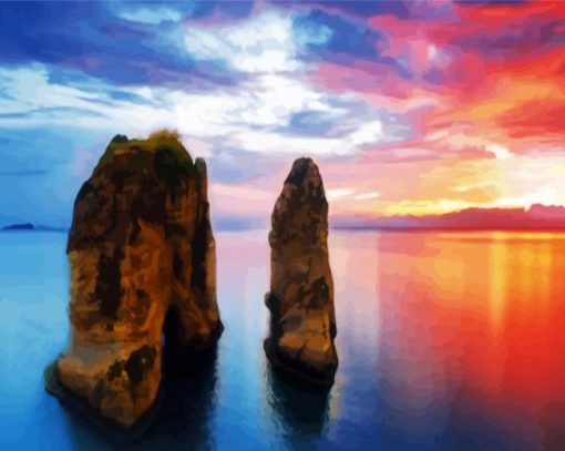 Peigons Rock Beirut paint by numbers