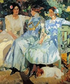 Sorolla My Wife And Daughter paint by numbers