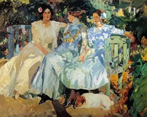 Sorolla My Wife And Daughter paint by numbers