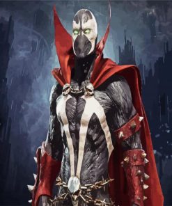 Spawn The Super Villan paint by numbers