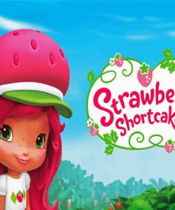 Strawberry Shortcake Animation Poster paint by numbers