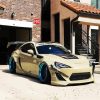 Beige Subaru Brz Car paint by numbers