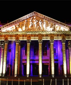 Teatro Degollado Guadalajara Mexico paint by numbers