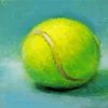 Tennis Ball Illustration paint by numbers