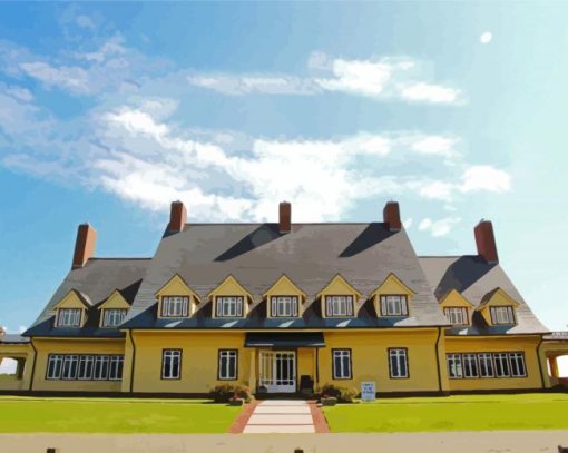 Whalehead Club Currituck paint by numbers