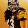 Steelers Player Football paint by numbers