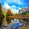 Usa Kalifornien Yosemite Valley El Capitain paint by numbers