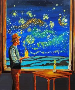 Van Gogh The Starry Nighi paint by numbers