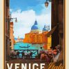 Venice Poster Art paint by numbers