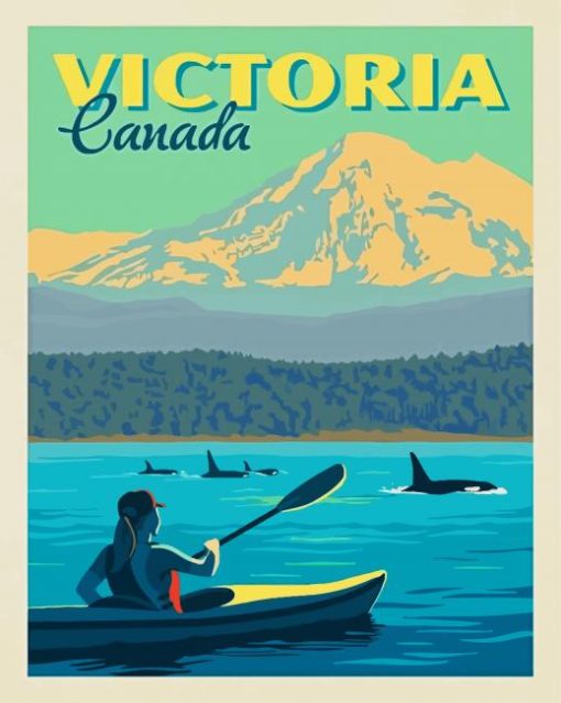 Victoria Poster Art paint by numbers