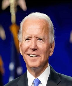 Joe Biden paint by number