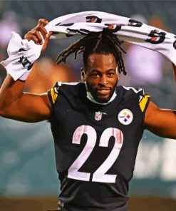 Najee Harris Pittsburgh Steelers Player paint by numbers